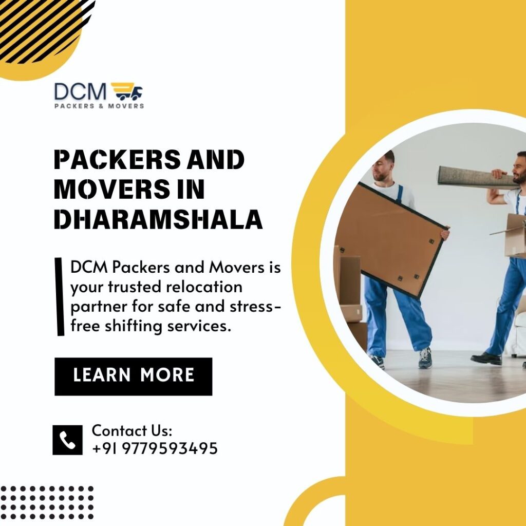 Packers and Movers in Dharamshala