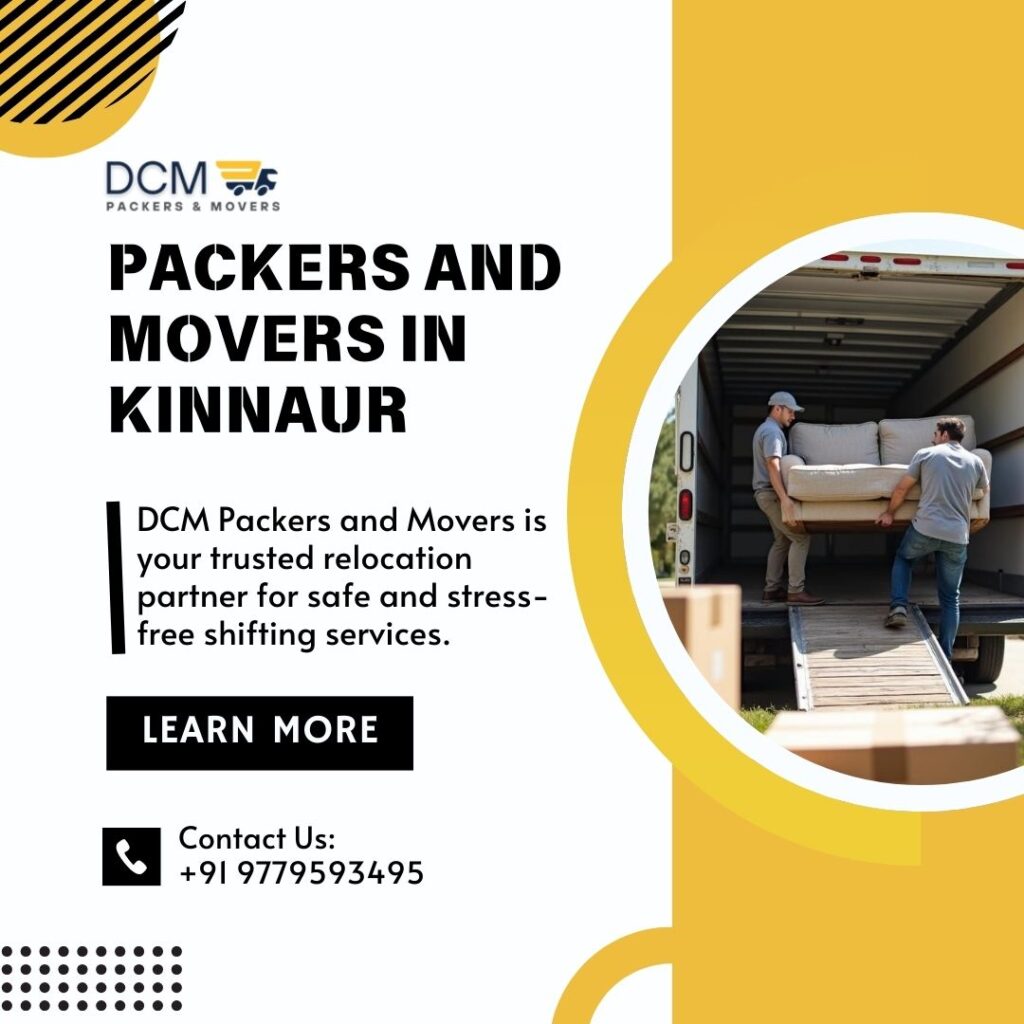 Packers and Movers in Kinnaur
