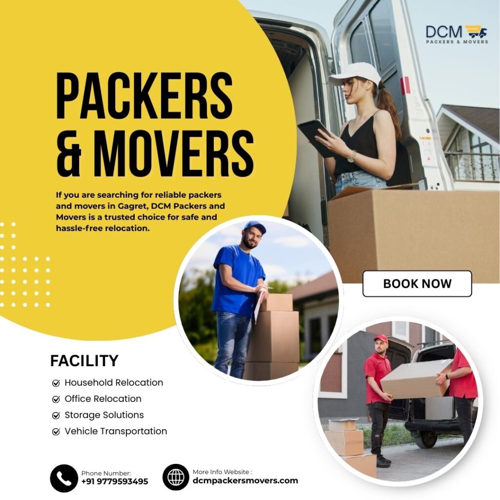 Packers and Movers in Gagret