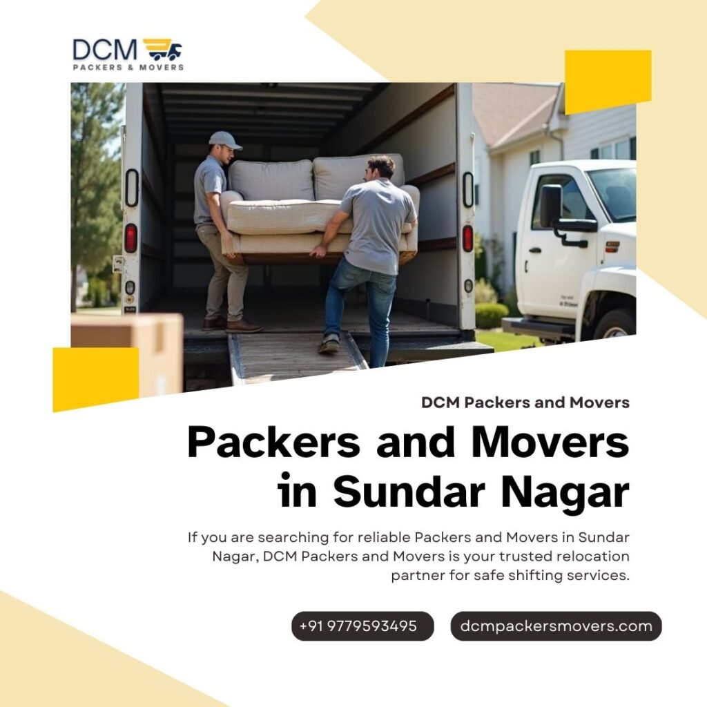 Packers and Movers in Sundar Nagar