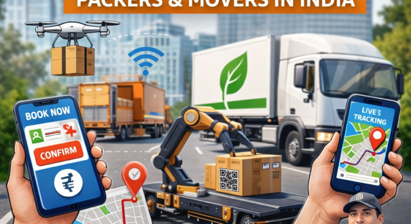 How Technology is Transforming Packers and Movers in India
