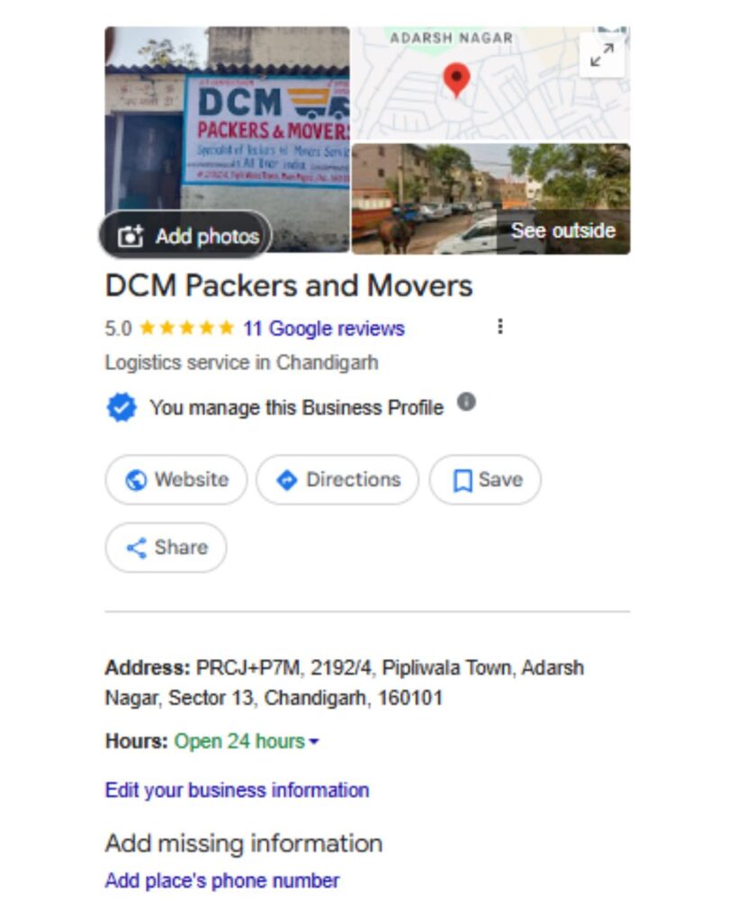 DCM Packers and Movers
