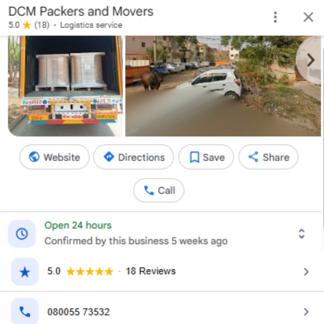 dcm packers and movers review