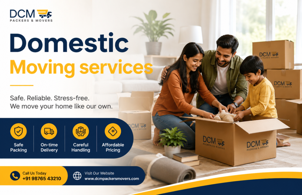 Domestic Moving services