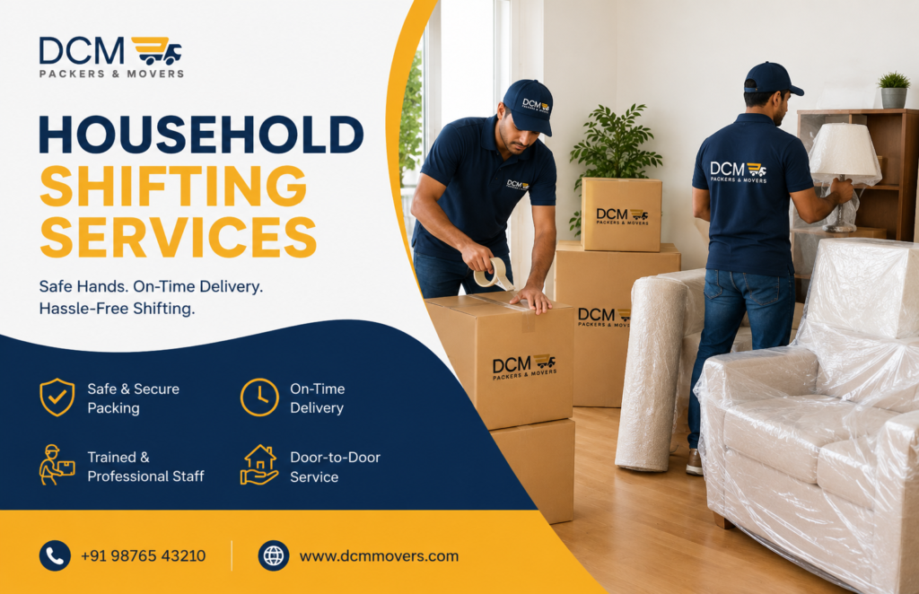 Household Shifting​ services