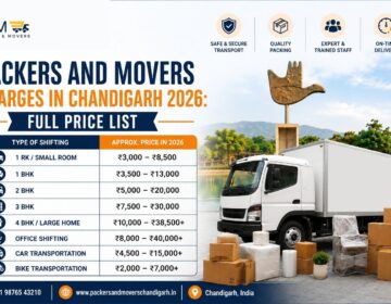 Packers and Movers Charges in Chandigarh