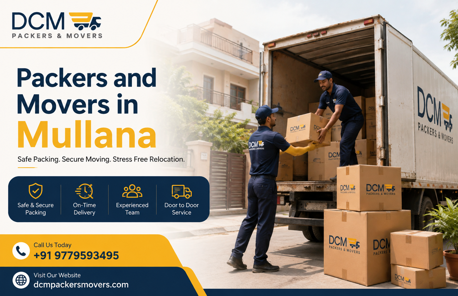 Packers and Movers in Mullana