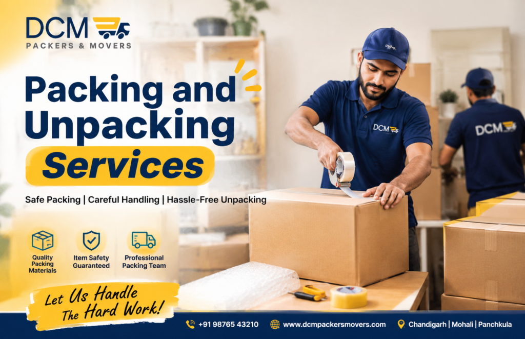 Packing and Unpacking Services