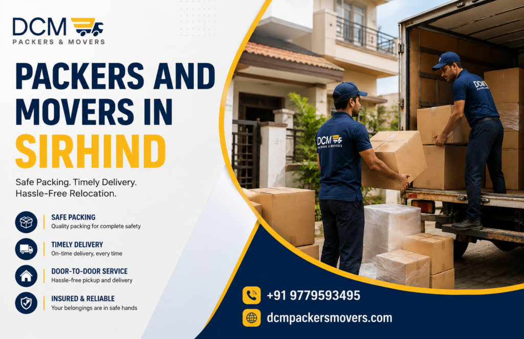 packers and movers in Sirhind
