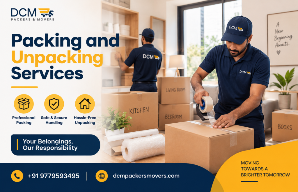Packing and Unpacking Services
